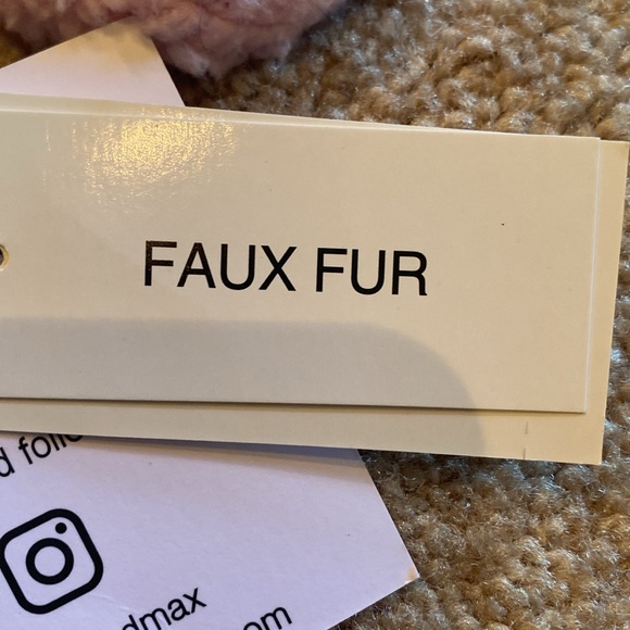 Pink Baby Faux Fur /Fleece Snowsuit - Picture 8 of 8